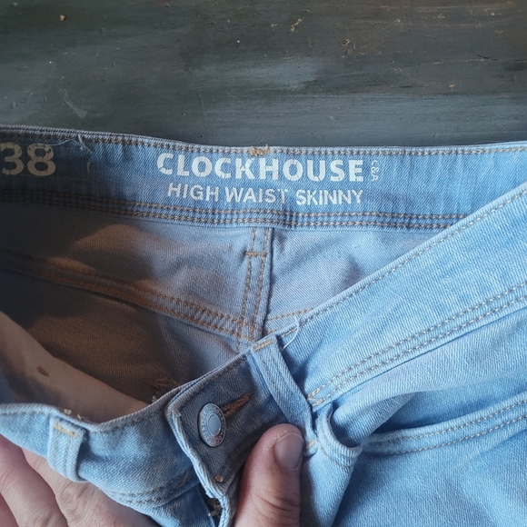 Clockhouse High Waist Skinny Jeans 27 - Picture 4 of 8